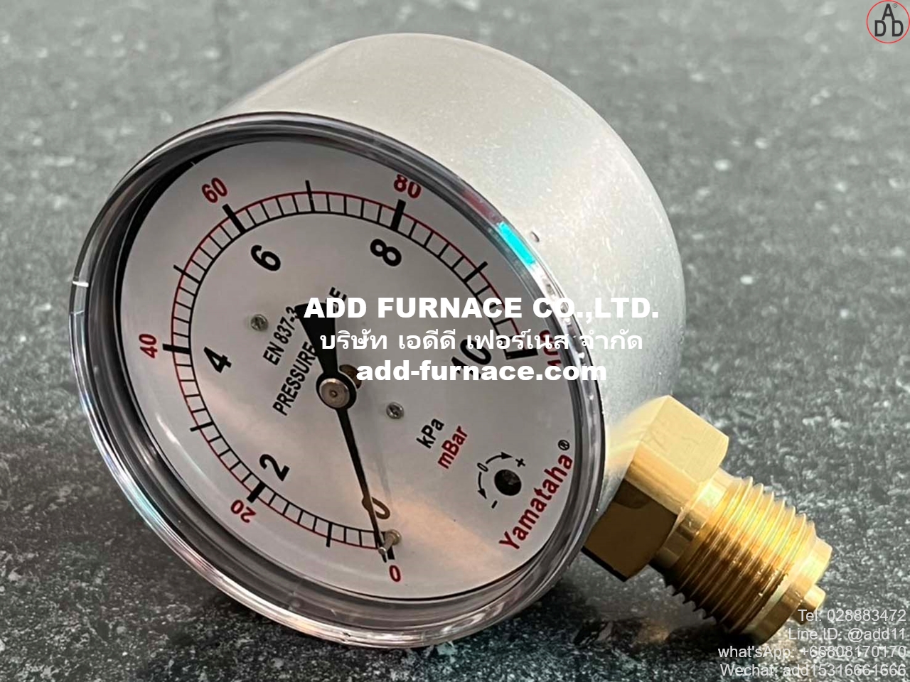 Yamataha Pressure Gauge 0-10kPa(0-100mBar) (6)